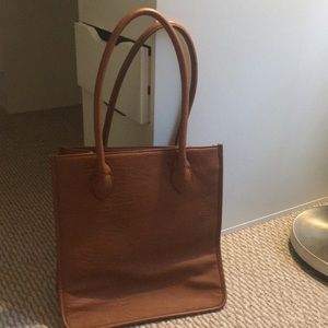 J. Crew Bags - J crew leather style bag J. Crew Bags - J crew leather style bag
